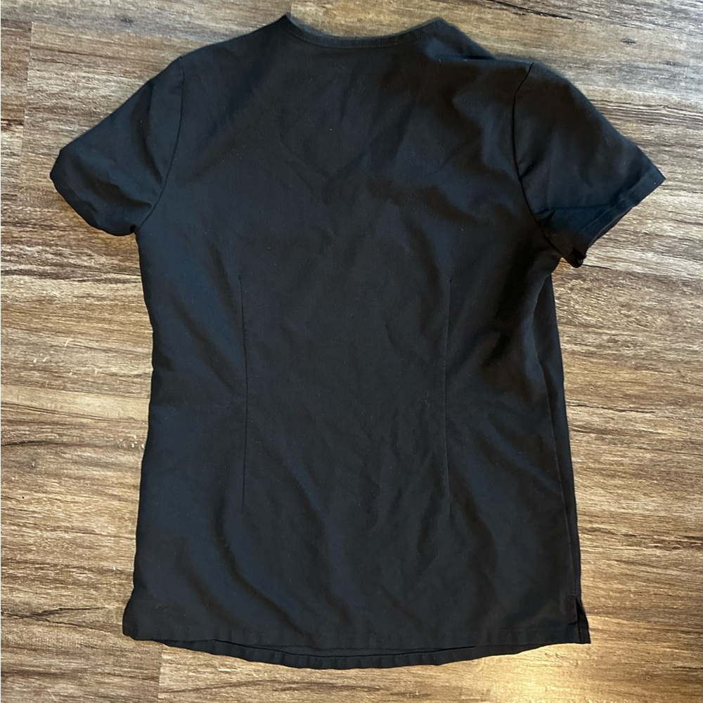 Figs Catarina One-Pocket Scrub Top in Black. Size XXS - Picture 8 of 10